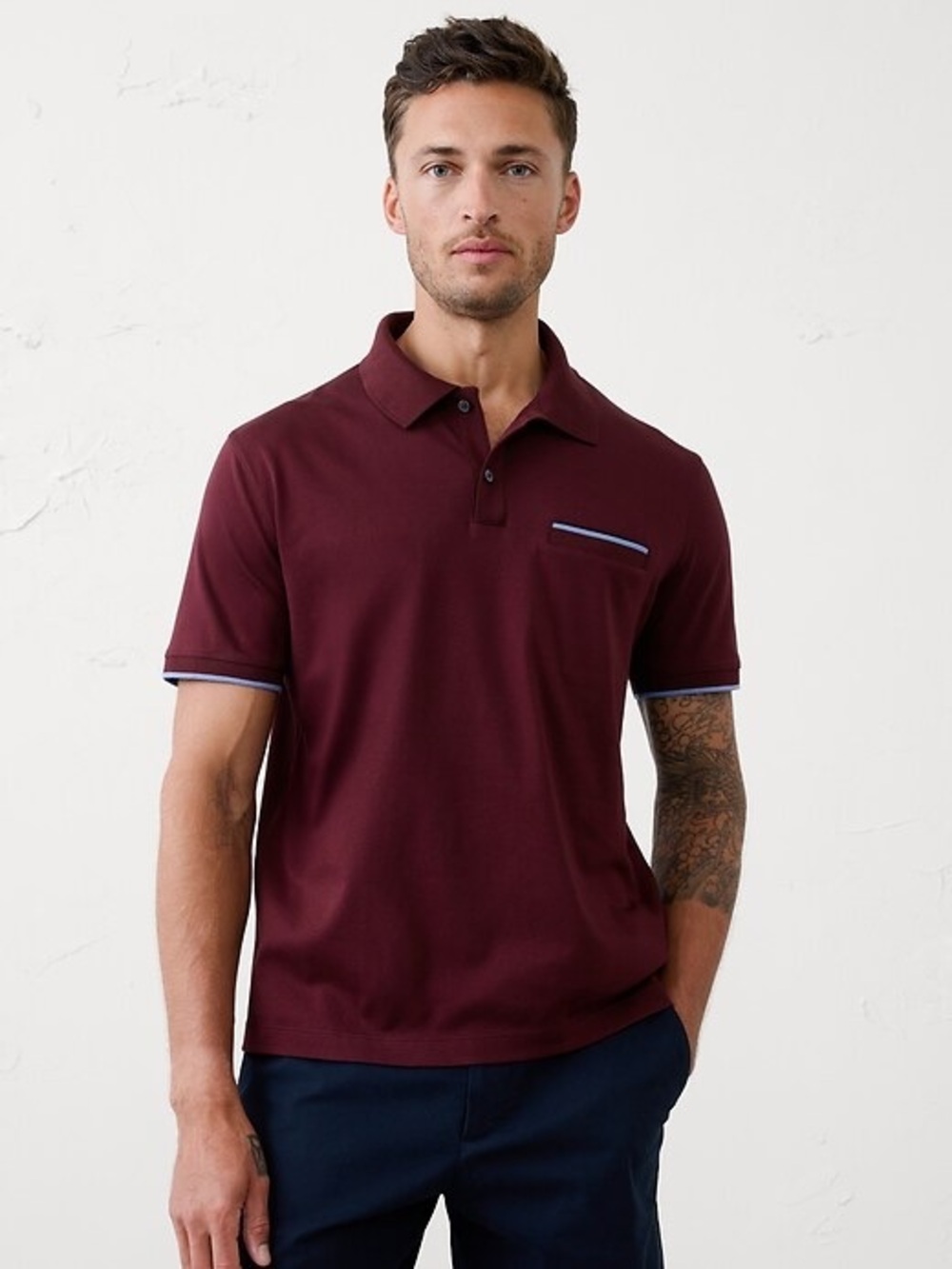 Banana Republic Luxury Touch polo